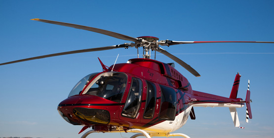 Bell 407 helicopter